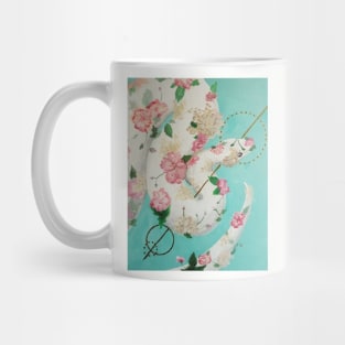 Floral Snake Mug